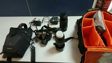 Nikon D7000 w 4 lense & 2 W/proof bag