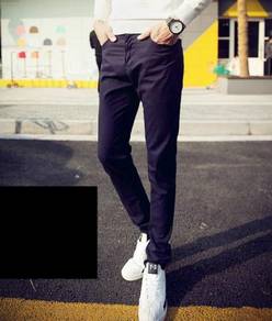 J29 Classy Slim Casual Formal Men Pants (Black)