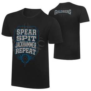 WWE WWF Shirt Goldberg Jackhammer 2017 Gusti