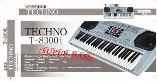 Keyboard Techno T8300
