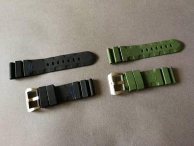 PANERAISubmersible 24 mm Color Rubber Watch Strap