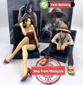 One Piece Luffy Hancock Sitting Sofa 2pcs/set