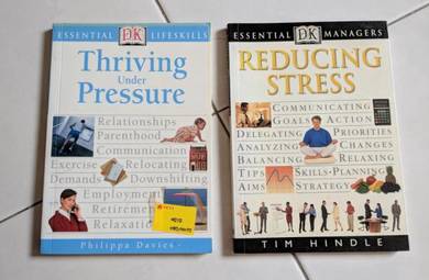 DK reducing stress pressure self help books