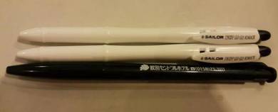 Pens from Japan Sailor brand and Japan hotel