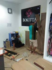 VINYL FLOOORING 3 MM l pasang vinyl
