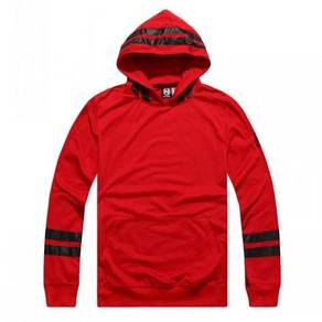X0119 D.HOMME RED HOODIE SHiRT PULLOVER SWEATER