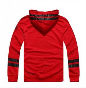 X0119 D.HOMME RED HOODIE SHiRT PULLOVER SWEATER