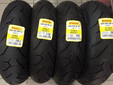 Pirelli Diablo Rosso II ( Ready Stocks ) KHM ~ W