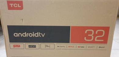 TCL 32 ANDROID HD LED TV MYTV WIFI(new, warranty)