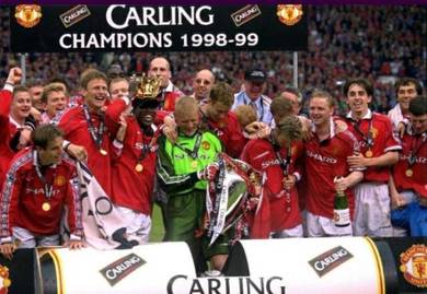 Rare jersey manchester united 1998/99 champions