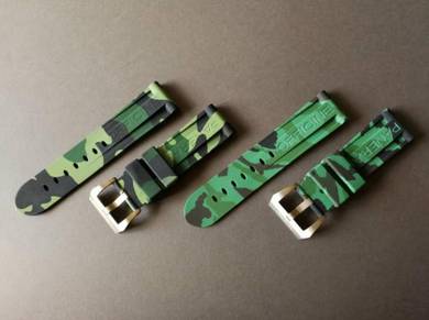 PANERAIpam 24mm Green CAMO Watch Strap