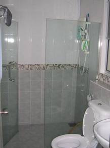 INSTALL SHOWER GLASS l mandian kaca