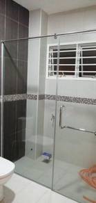INSTALL SHOWER GLASS l mandian kaca