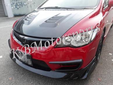 Honda Civic FD TypeR JSracing Front Skirt Lip