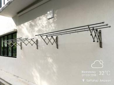 Supply dan Pasang Ampaian Baju S/Steel