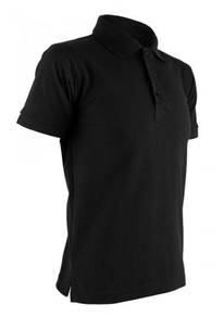 Tshirt Kolar Kosong POLO PLAIN PIRATE BLACK