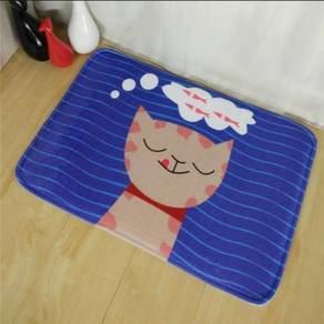 Cute cat Karpet Tikar permaidani carpet rug mat