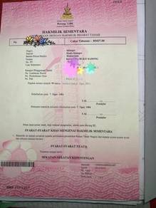 Tanah sawit 3 ekar kg bukit badong ijok selangor