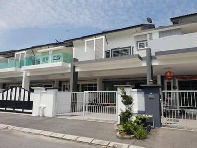 Taman Sri Perkasa New 2 Storey Terrace House Guarded