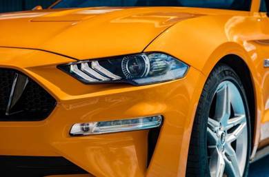 Ford Mustang Facelift Head Lamp