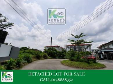 For sale- detached lot at stutong, kuching