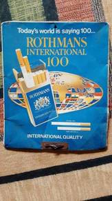 Rothmans tin sign deco