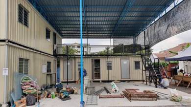 Portable Office/ Offis Cabin/ Roofing System