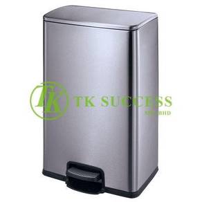 Stainless Steel Step On Bin 40L (Soft close)