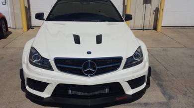 C Class W204 C63 Black Series Bonnet Bodykit Hood
