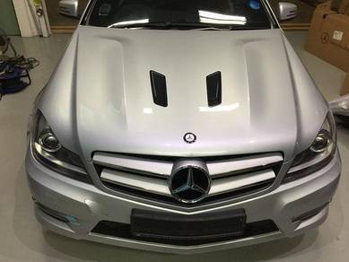 C Class W204 C63 Black Series Bonnet Bodykit Hood