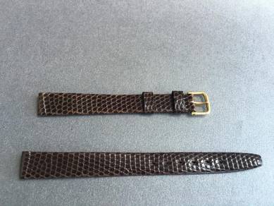 VINTAGE Genuine Lizard Leather Watch Strap 11mm