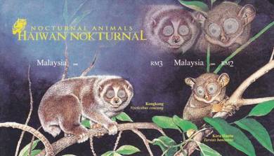 Miniature Sheet Nocturnal Animal Impef Msia 2008