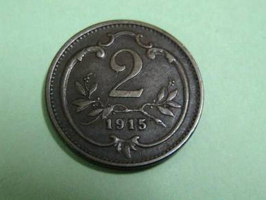Austria 2 Heller 1915