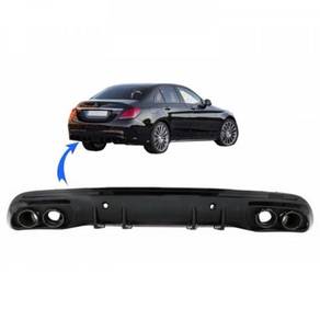 Benz C Class W205 C43 Rear Diffuser Bodykit