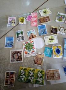 STAMPS (from Sri Lanka and France)