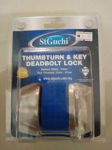Thumbturn and Key Deadbolt Lock