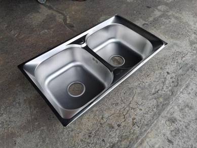 80 x 46 x 19 kitchen sink / sinki dapur