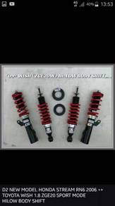 D2 adjustable hi low bodyshift for WISH 09+ ZGE20W