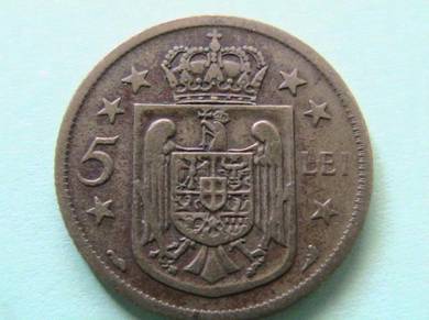 Romania 5 Lei 1930