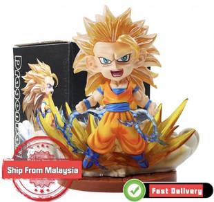Anime Dragon Ball Z Super Saiyan 3 Son Goku Gokou