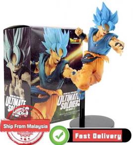 SUPER ULTIMATE SOLDIERS Broly Blue Hair Son goku