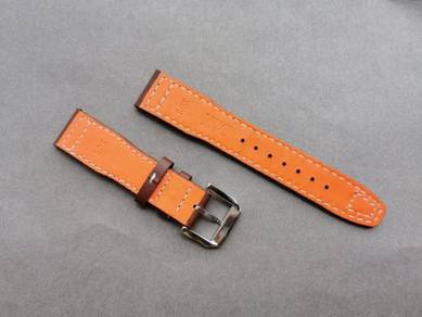IWC PILOT 20mm Brown Calf Leather Watch Strap
