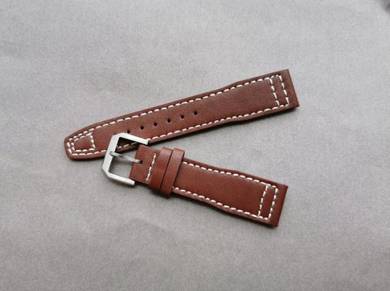 IWC PILOT 20mm Brown Calf Leather Watch Strap