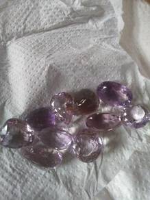 Permata AMETRINE cutting