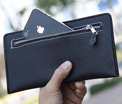 [10.10] Black Ultra-Thin Clutch Bag Men Wallet Beg
