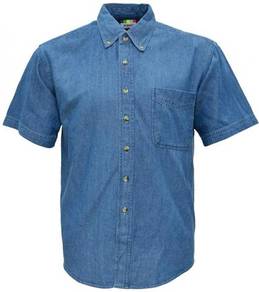 Baju Kemeja Korporat Corporate Denim Uniform