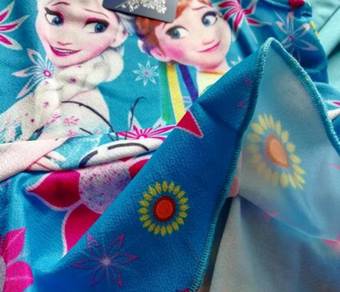 Frozen Anna Elsa 2pcs Peplum Mini Skirt set