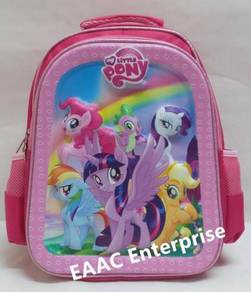Pony Pink School Bag Backpack Beg Sekolah