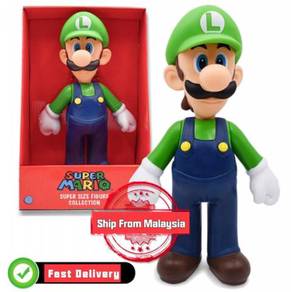 Super Mario Luigi Action Figure 24cm Toy Model Kid