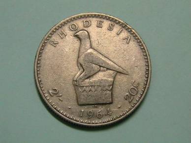 Rhodesia 20 Cents 1964 [Kod : A0282]